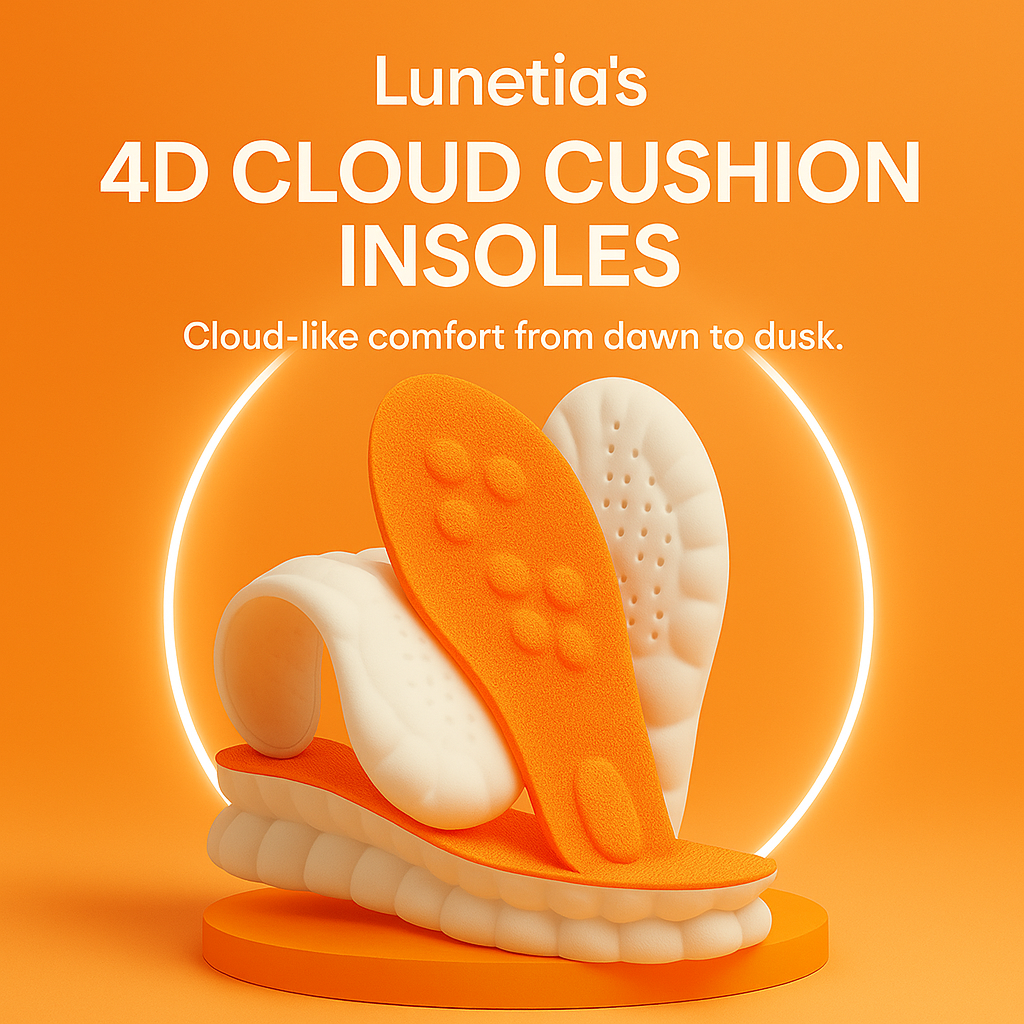 Lunetia™ 4D Cloud Cushion Insoles